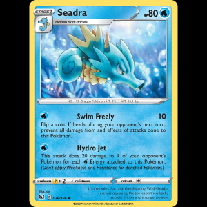 Pokemon TCG Seadra - Lost Origin swsh11-36