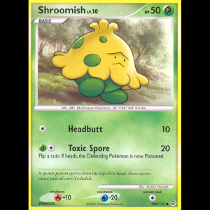 Pokemon TCG Shroomish - Secret Wonders dp3-108