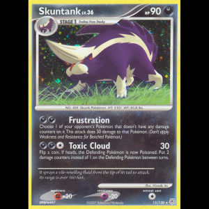 Pokemon TCG Skuntank - Diamond & Pearl dp1-15 holofoil