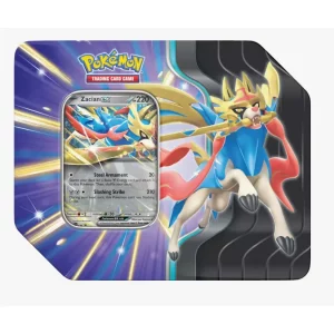 Pokemon TCG Slashing Legends Tin Case Zacian