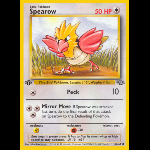 Pokemon TCG Spearow - Jungle ESP base2-62 1stEdition