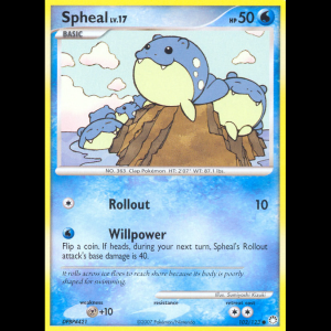 Pokemon TCG Spheal - Mysterious Treasures dp2-102