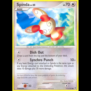 Pokemon TCG Spinda - Secret Wonders dp3-111