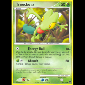 Pokemon TCG Treecko - Great Encounters dp4-90