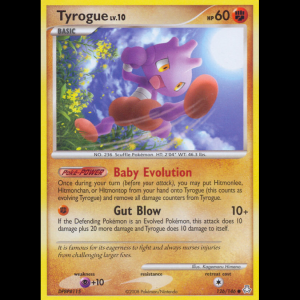 Pokemon TCG Tyrogue - Legends Awakened dp6-126