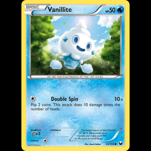 Pokemon TCG Vanillite - Dark Explorers bw5-33