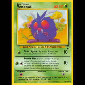 Pokemon TCG Venonat - Base Set 2 base4-97