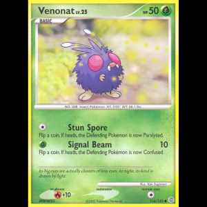 Pokemon TCG Venonat - Secret Wonders dp3-116