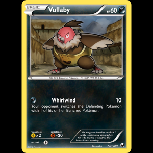 Pokemon TCG Vullaby - Dark Explorers bw5-73 reverseHolofoil