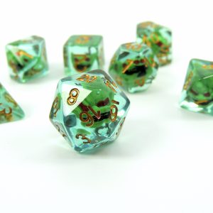 Fan Roll Dados Pathfinder Goblin Inclusion Dice Set D7