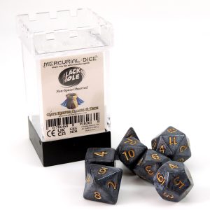 Gate Keeper Games Dados Mercurial Black Hole D7