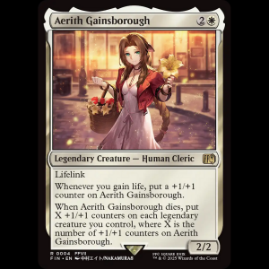 MTG Aerith Gainsborough Final Fantasy fin#4