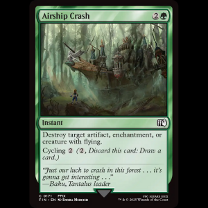 MTG Airship Crash Final Fantasy fin#171