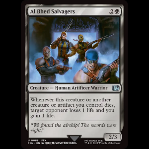 MTG Al Bhed Salvagers Final Fantasy fin#88