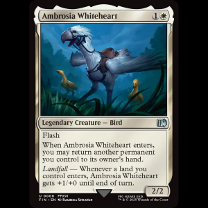MTG Ambrosia Whiteheart Final Fantasy fin#6