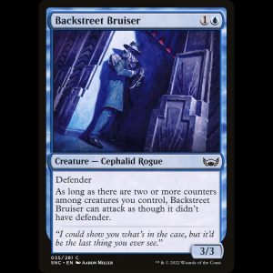 MTG Matón de las calles (Backstreet Bruiser) Streets of New Capenna snc#35
