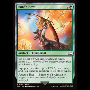 MTG Bard's Bow Final Fantasy fin#174