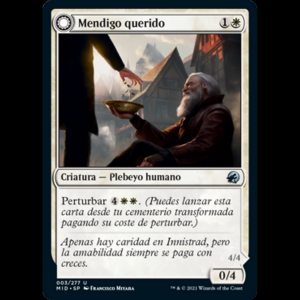 MTG  (Beloved Beggar // Generous Soul) Innistrad: Midnight Hunt mid#3