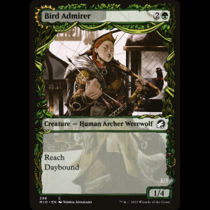 MTG Bird Admirer // Wing Shredder Innistrad: Midnight Hunt mid#298
