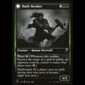 MTG Burly Breaker // Dire-Strain Demolisher Innistrad: Double Feature dbl#174
