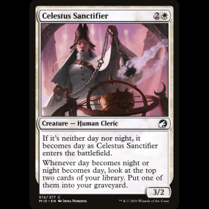 MTG Santificadora del Celestus (Celestus Sanctifier) Innistrad: Midnight Hunt mid#12