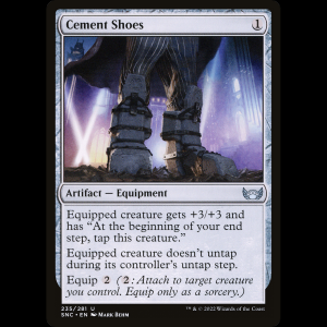 MTG Cement Shoes Streets of New Capenna snc#235