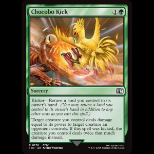 MTG Chocobo Kick Final Fantasy fin#178