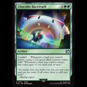 MTG Chocobo Racetrack Final Fantasy fin#179