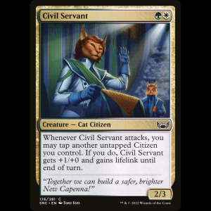 MTG Funcionaria (Civil Servant) Streets of New Capenna snc#176