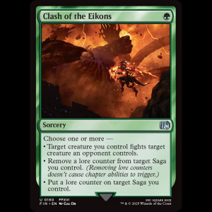MTG Clash of the Eikons Final Fantasy fin#180