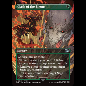 MTG Clash of the Eikons Final Fantasy fin#341