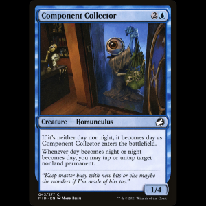 MTG Recolector de componentes (Component Collector) Innistrad: Midnight Hunt mid#43