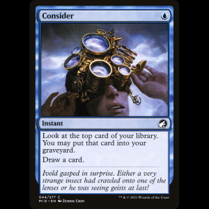 MTG Considerar (Consider) Innistrad: Midnight Hunt mid#44