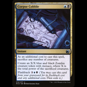 MTG Cadáver improvisado (Corpse Cobble) Innistrad: Midnight Hunt mid#214