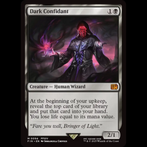 MTG Dark Confidant Final Fantasy fin#94