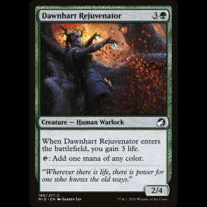 MTG Vigorizadora de Ciervas del Alba (Dawnhart Rejuvenator) Innistrad: Midnight Hunt mid#180