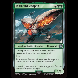 MTG Diamond Weapon Final Fantasy fin#183