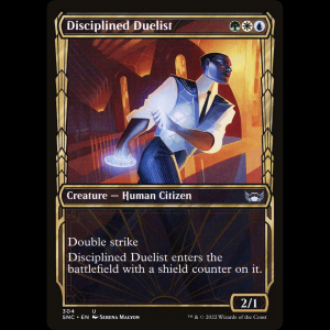 MTG Disciplined Duelist Streets of New Capenna snc#304