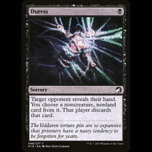 MTG Coacción (Duress) Innistrad: Midnight Hunt mid#98