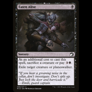 MTG Eaten Alive Innistrad: Midnight Hunt mid#99