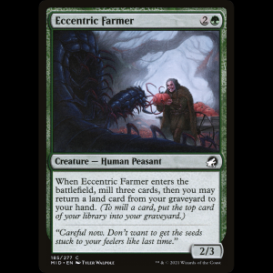 MTG Granjera excéntrica (Eccentric Farmer) Innistrad: Midnight Hunt mid#185