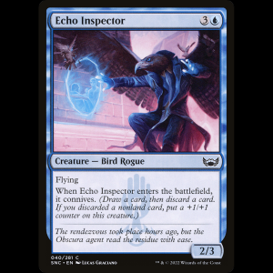 MTG Inspector de ecos (Echo Inspector) Streets of New Capenna snc#40