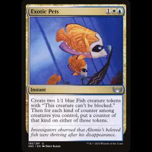 MTG Exotic Pets Streets of New Capenna snc#185