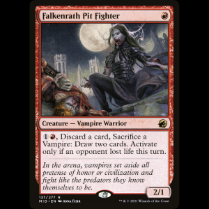 MTG Falkenrath Pit Fighter Innistrad: Midnight Hunt mid#137