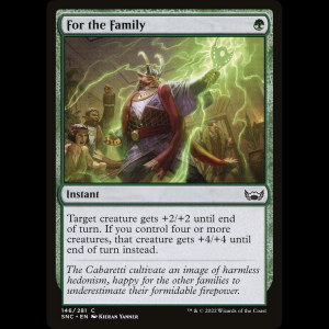 MTG Por la familia (For the Family) Streets of New Capenna snc#146