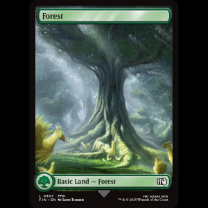 MTG Forest Final Fantasy fin#307