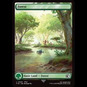 MTG Forest Final Fantasy fin#308