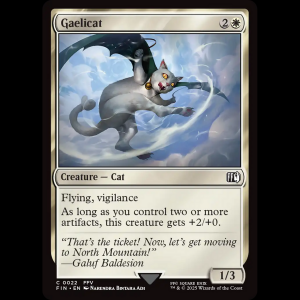 MTG Gaelicat Final Fantasy fin#22