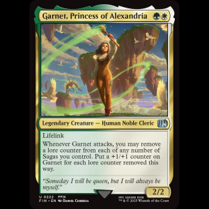 MTG Garnet, Princess of Alexandria Final Fantasy fin#222