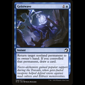 MTG Onda de los geists (Geistwave) Innistrad: Midnight Hunt mid#56